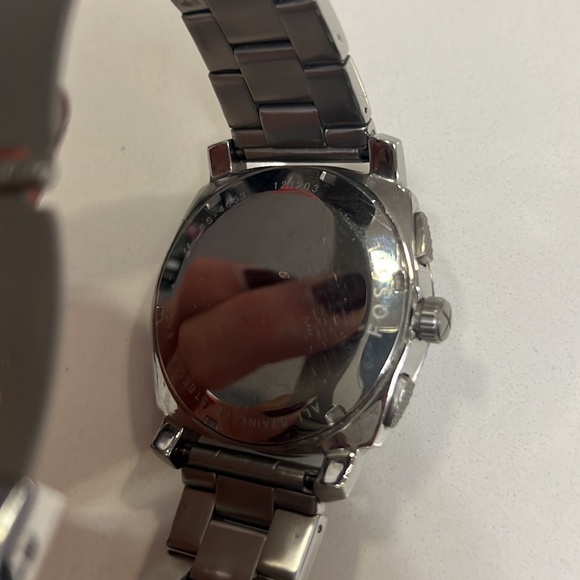 Machine Chronograph White Dial Stainless Steel Men's Watch - Picture 4 of 7